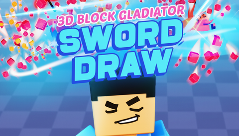 3D Block Gladiator: Sword Draw – play free online
