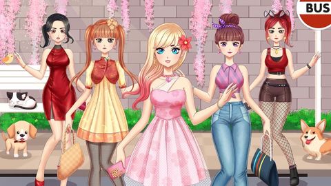 Anime Girls Dress Up Games – play free online