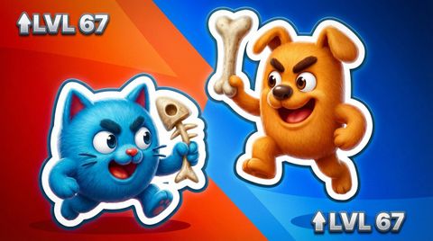 Cat VS Dog Merge – play free online