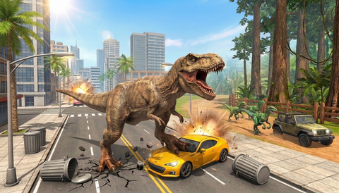 Dinosaur Park Jurassic Dino World – play free online