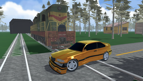 Obby: Car Crash Sandbox – play free online