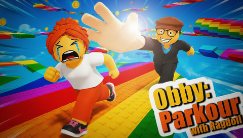 Obby: Parkour with Ragdoll – play free online