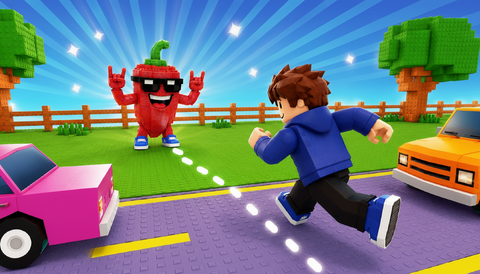 Robby: Cross the Road for Brainrot – play free online