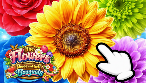 The Flowers Merge and Sell Bouquets – play free online