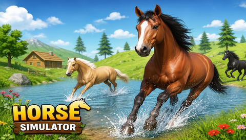 Wild Horse Simulator Racing Games – play free online